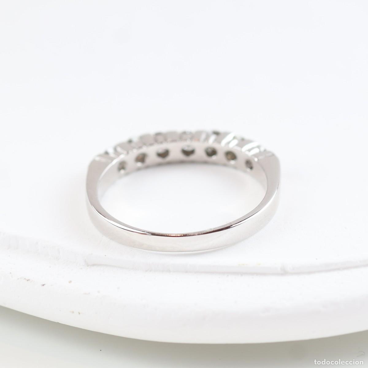 Joyeria: Anillo oro con diamantes en carril - Foto 5