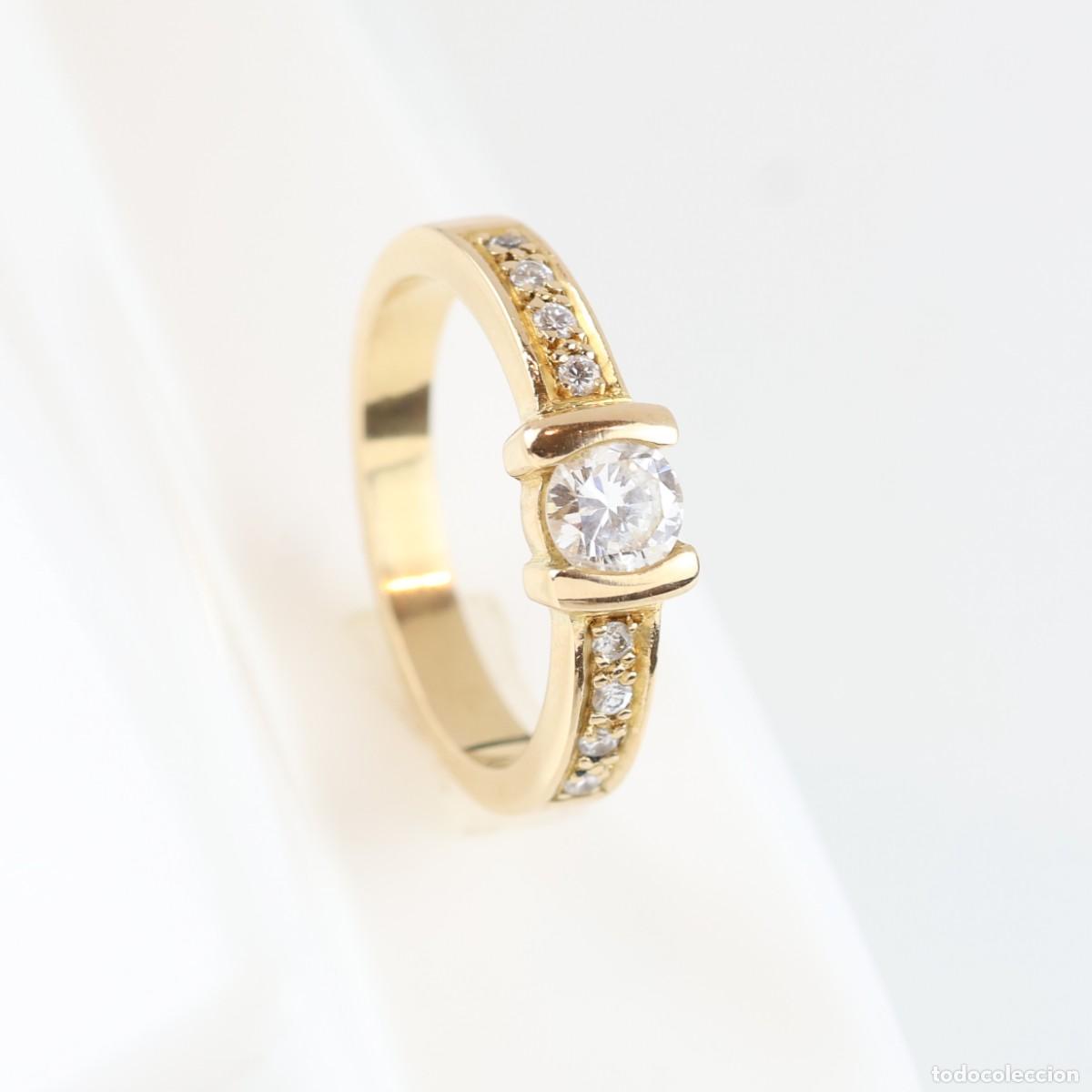Joyeria: Anillo oro con diamantes - Foto 1