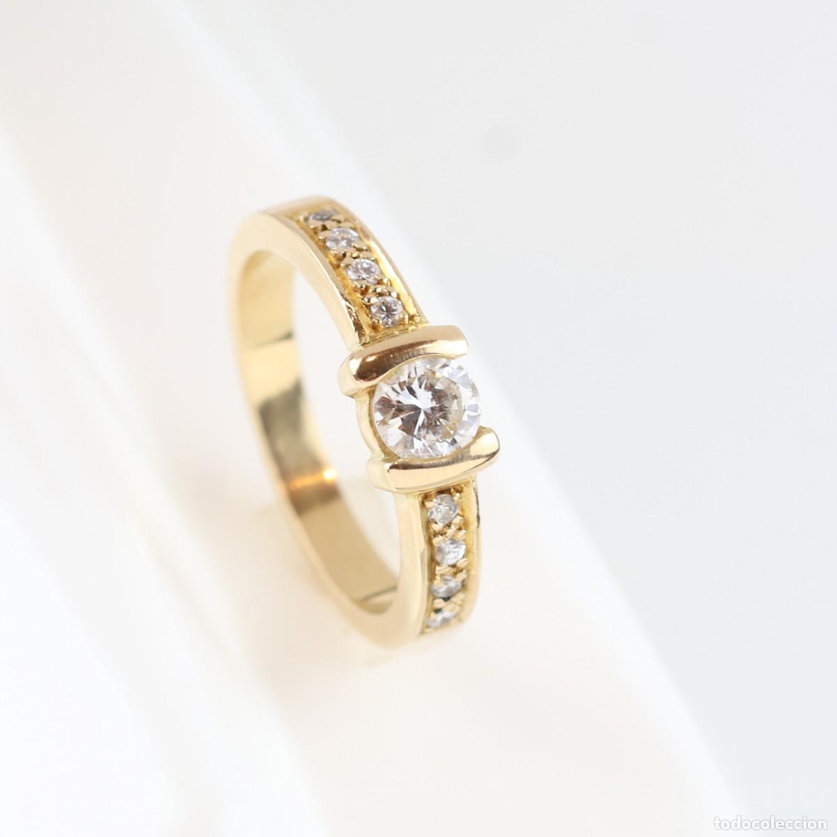 Joyeria: Anillo oro con diamantes - Foto 3