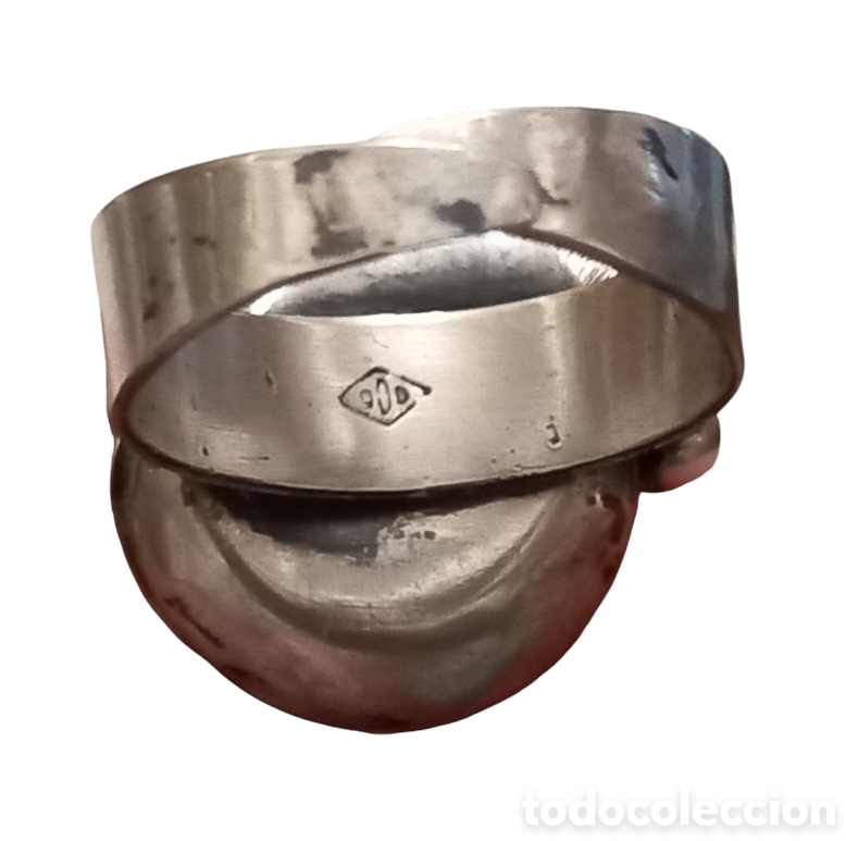 Joyeria: Anillo vintage de Plata 900 regulable env&iacute;o de M&aacute;laga - Foto 4