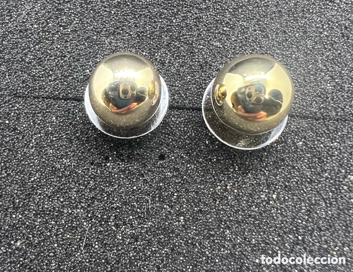 Joyeria: Pendientes dorados nuevos - Foto 2