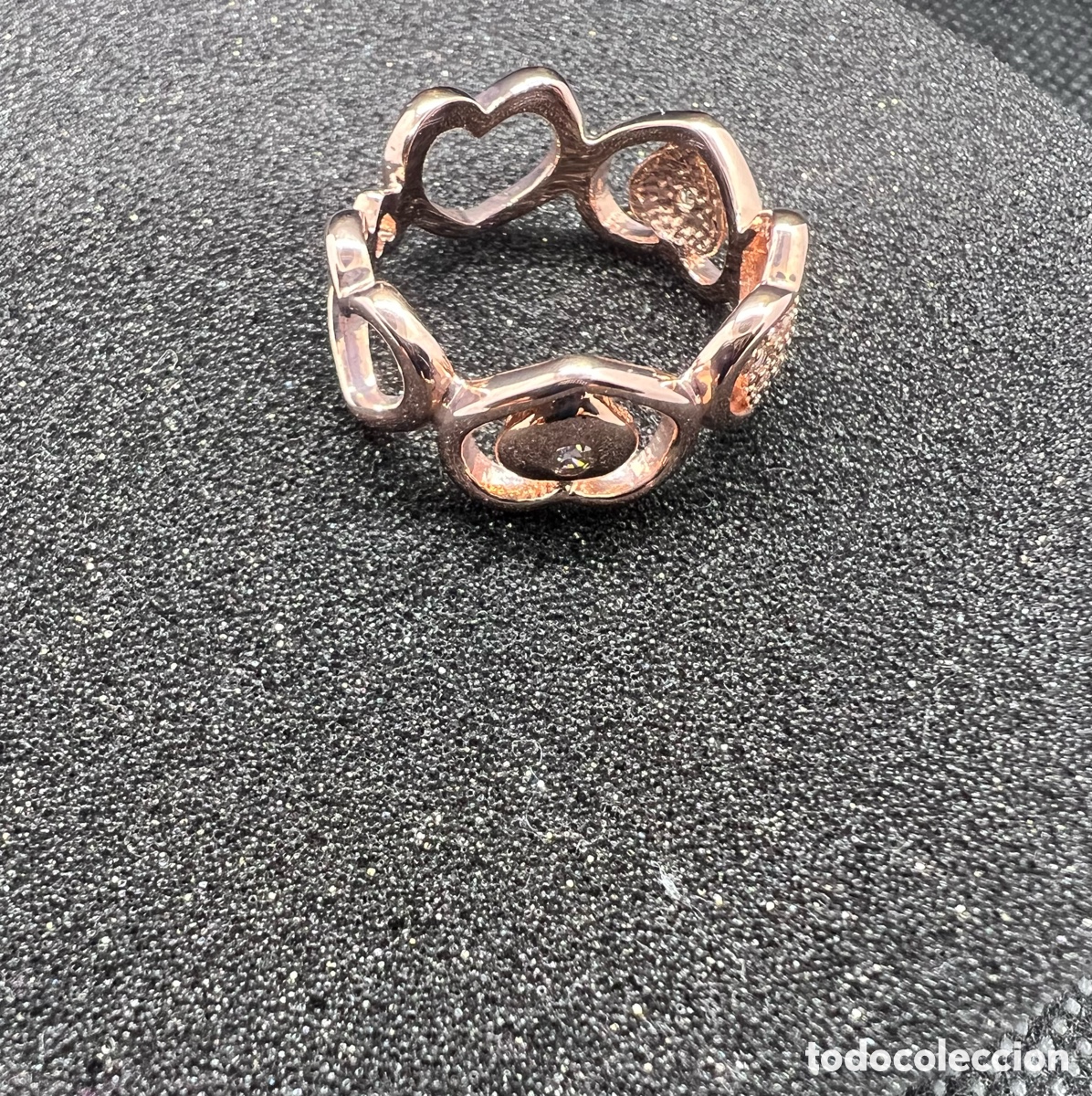 Joyeria: Anillo corazones T/18 mm nuevo - Foto 6