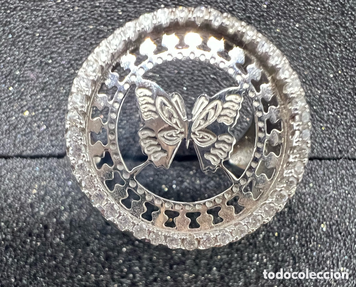 Joyeria: Anillo Mariposa T/13 mm nuevo - Foto 3