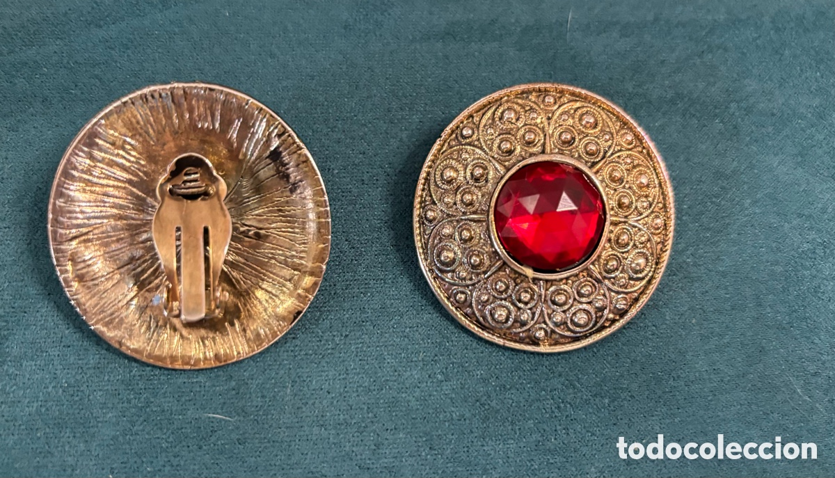 Joyeria: Pendientes de Cl&iacute;p vintage - Foto 2