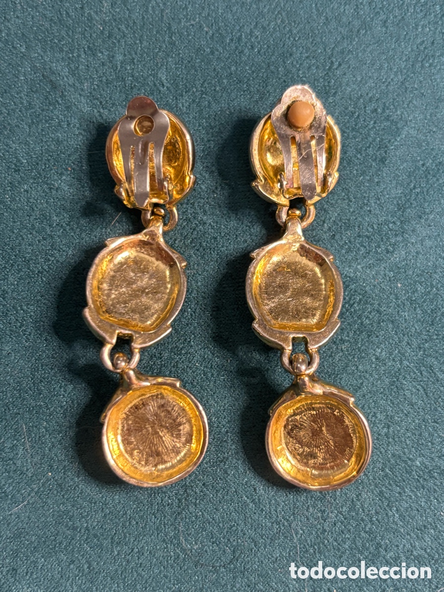 Joyeria: Pendientes de Cl&iacute;p vintage - Foto 2