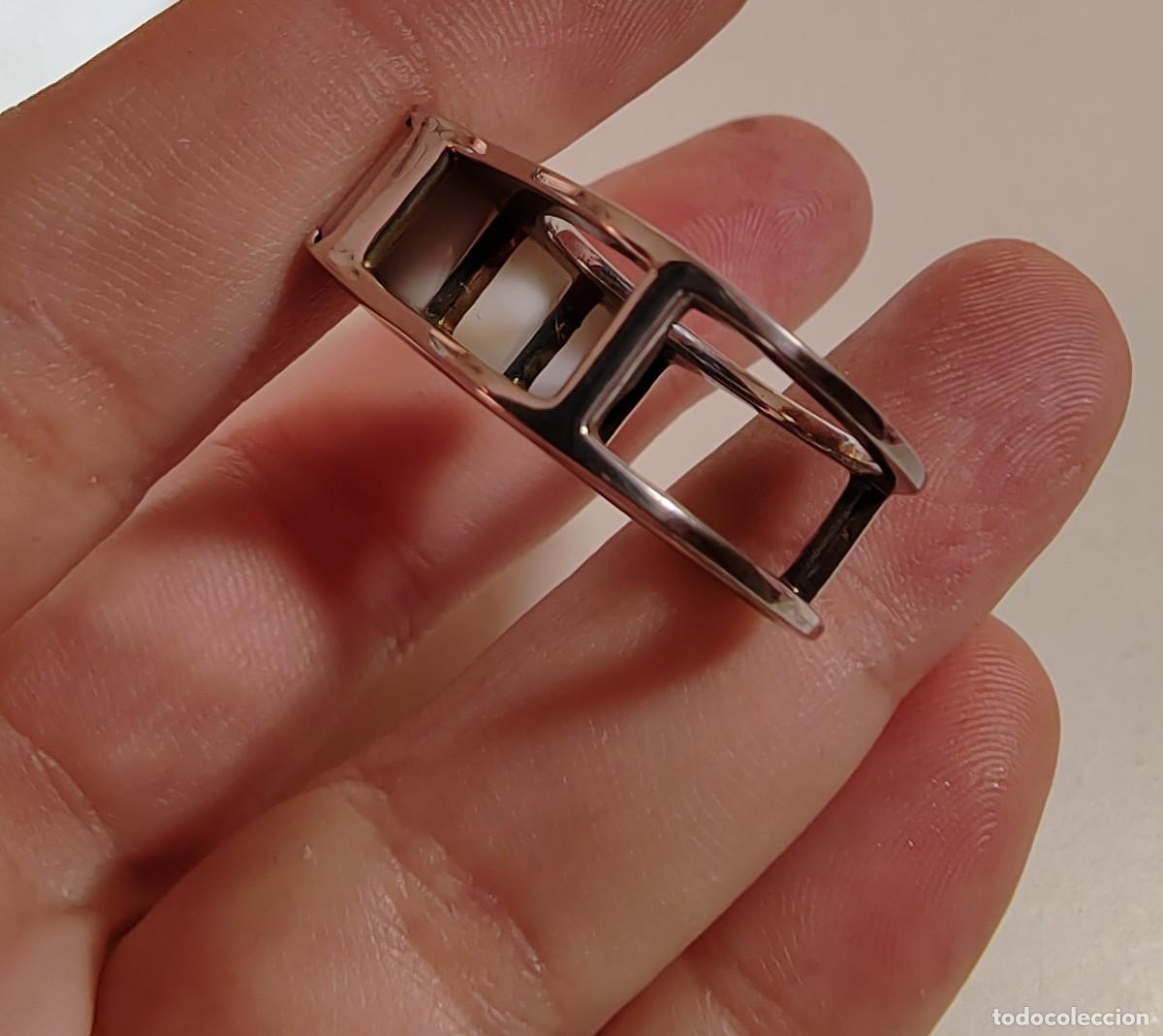 Joyeria: Anillo de Marca Plata de Ley y &Aacute;gatas blancas - Foto 8