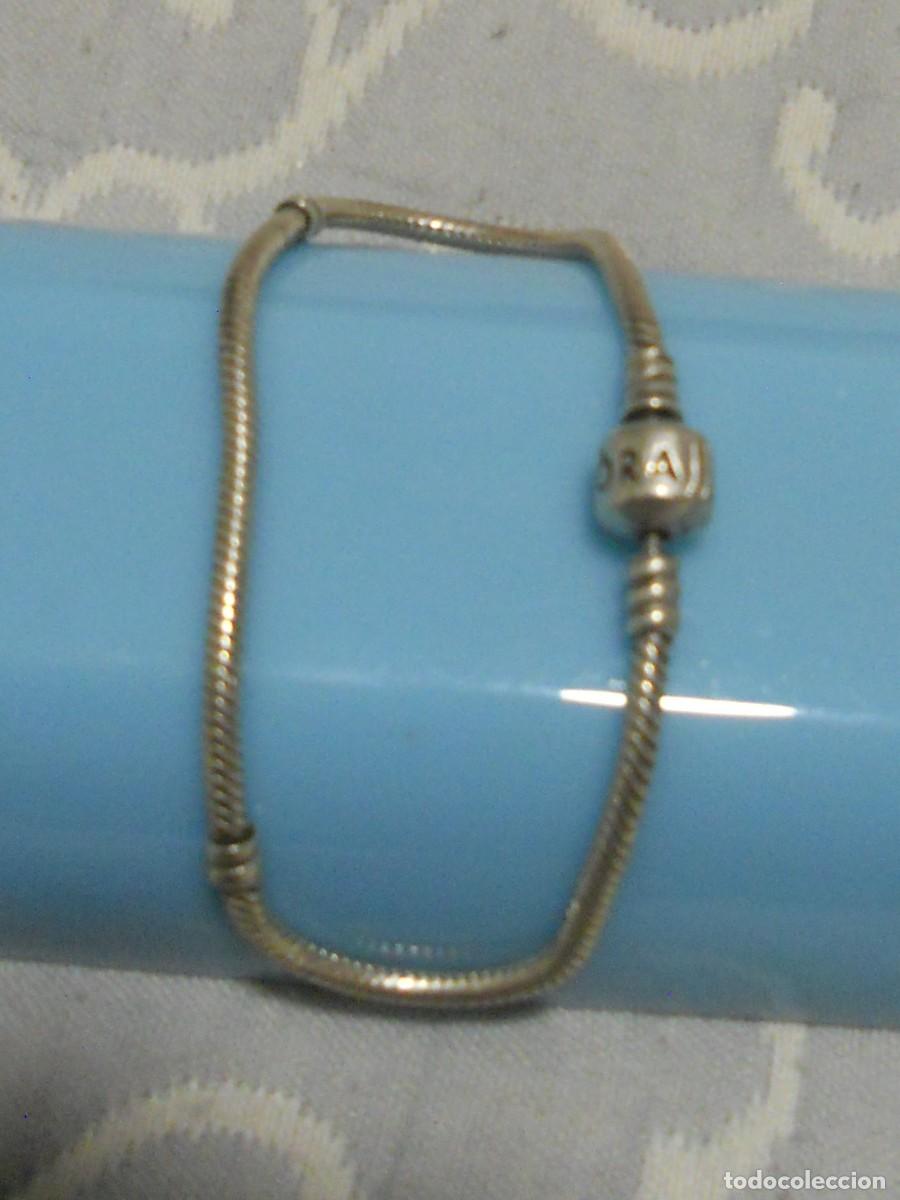 Joyeria: ANTIGUA PULSERA PADORA DE PLATA - Foto 4