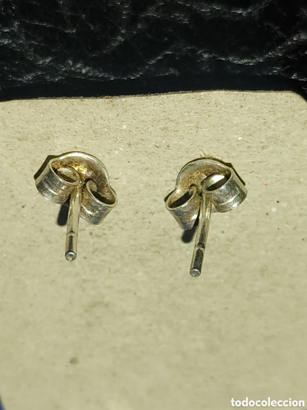 Joyeria: Pendientes de &aacute;mbar y plata contrastada. - Foto 3