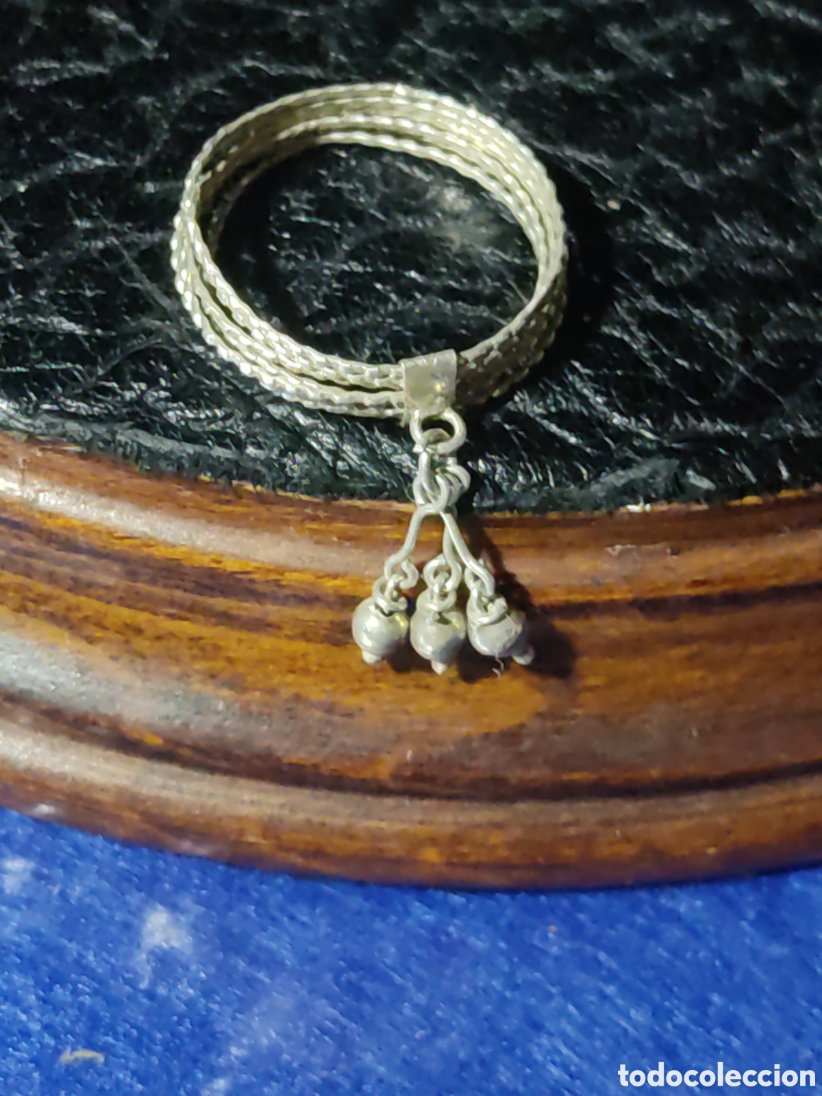 Joyeria: Anillo semanario antiguo de plata 925. - Foto 3