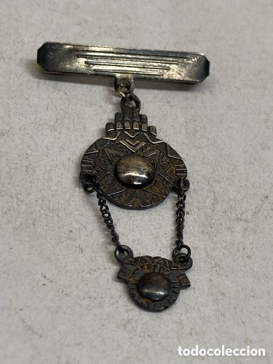 Joyeria: Broche de alpaca B97 - Foto 1