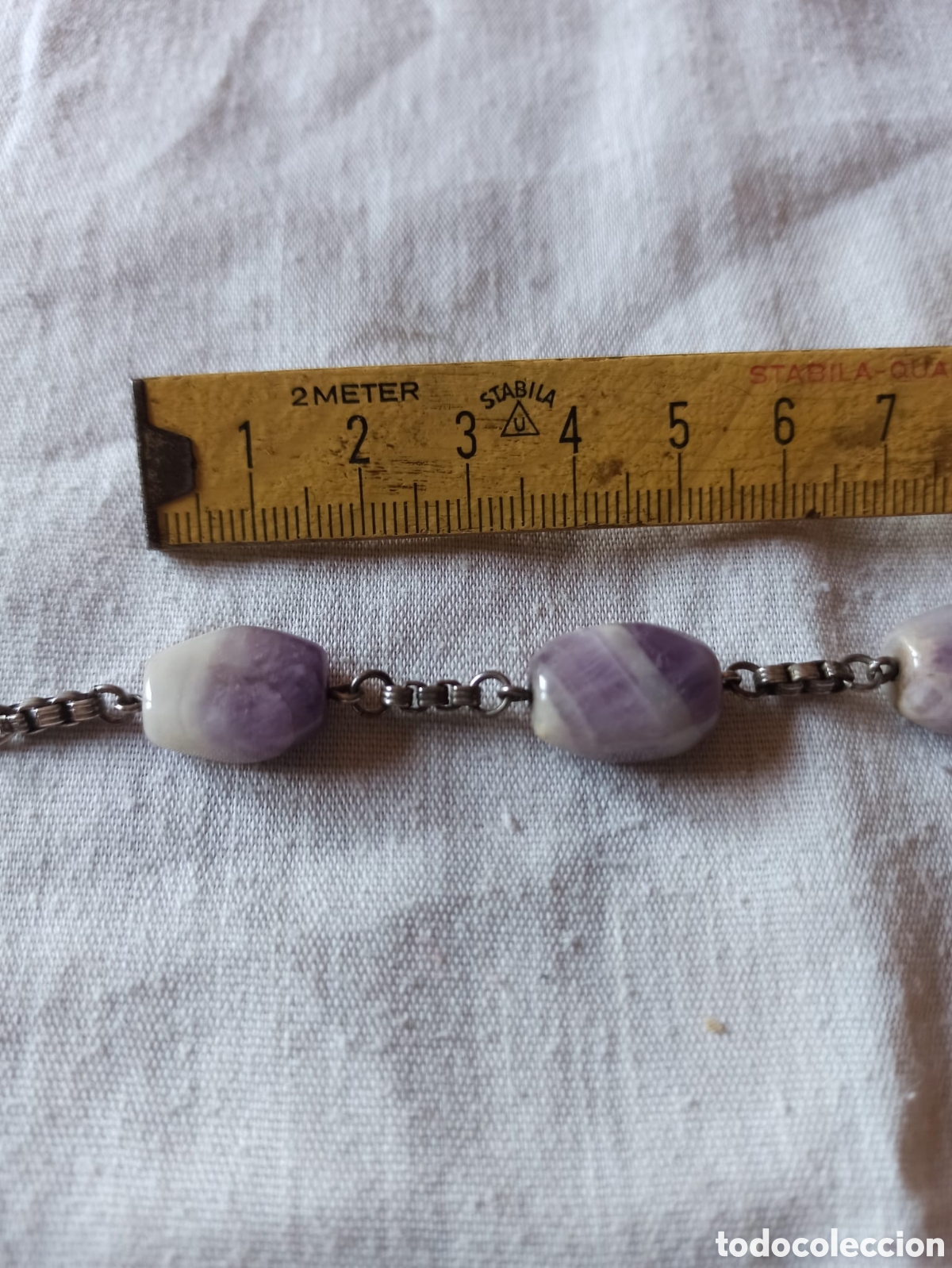 Joyeria: Collar de amatista y Plata vintage - Foto 4