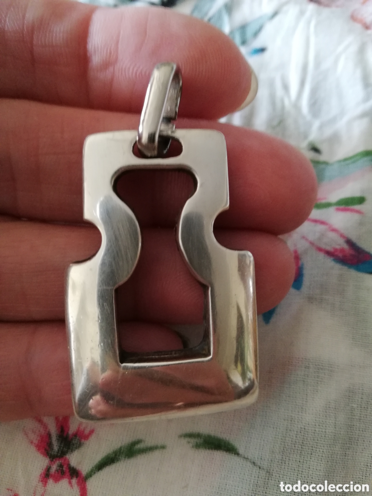 Joyeria: COLGANTE DE PLATA. ORIGINAL FORMA - Foto 5