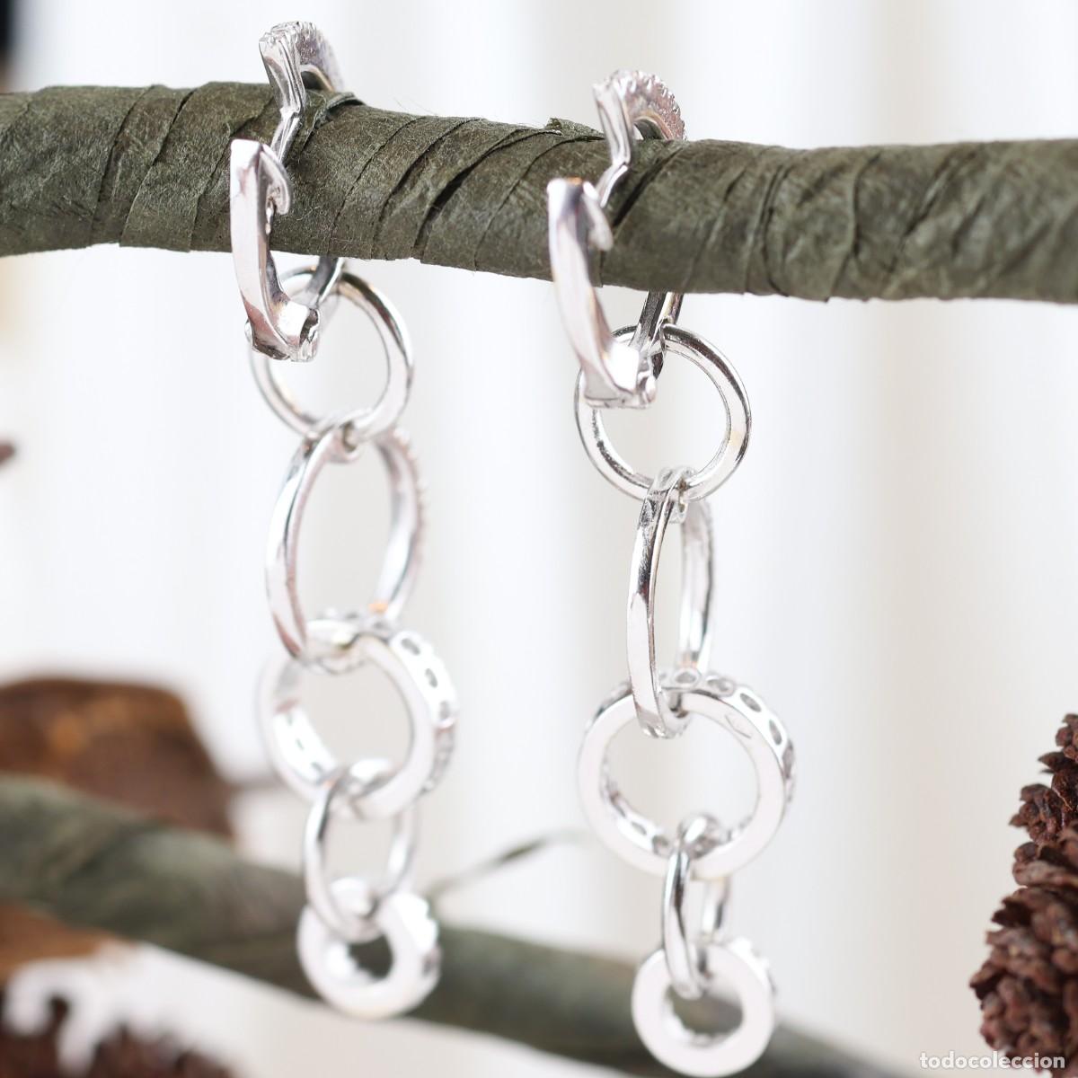 Joyeria: Pendientes oro con brillantes - Foto 6