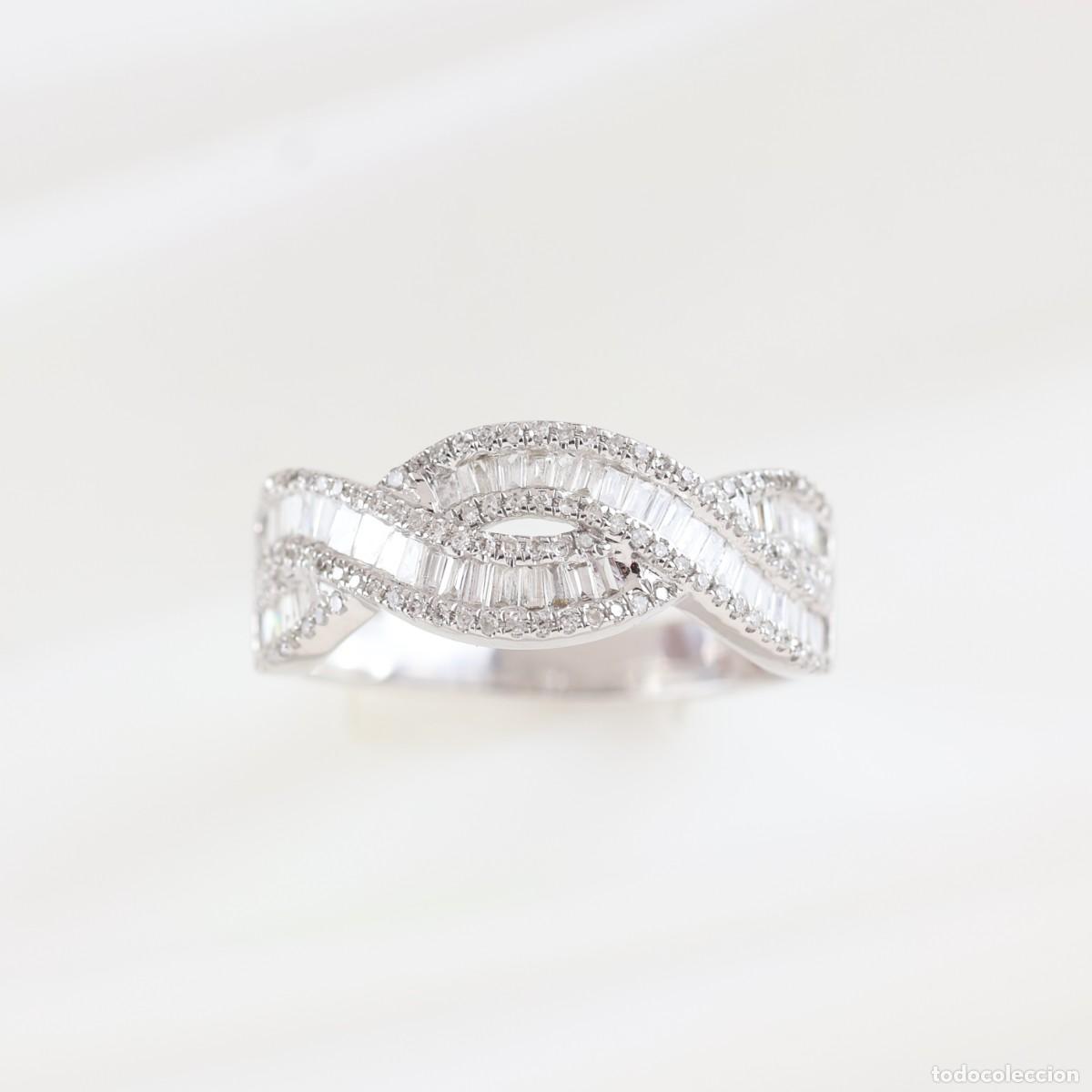 Joyeria: Anillo oro con diamantes - Foto 1