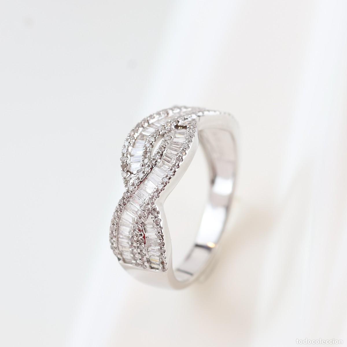 Joyeria: Anillo oro con diamantes - Foto 2