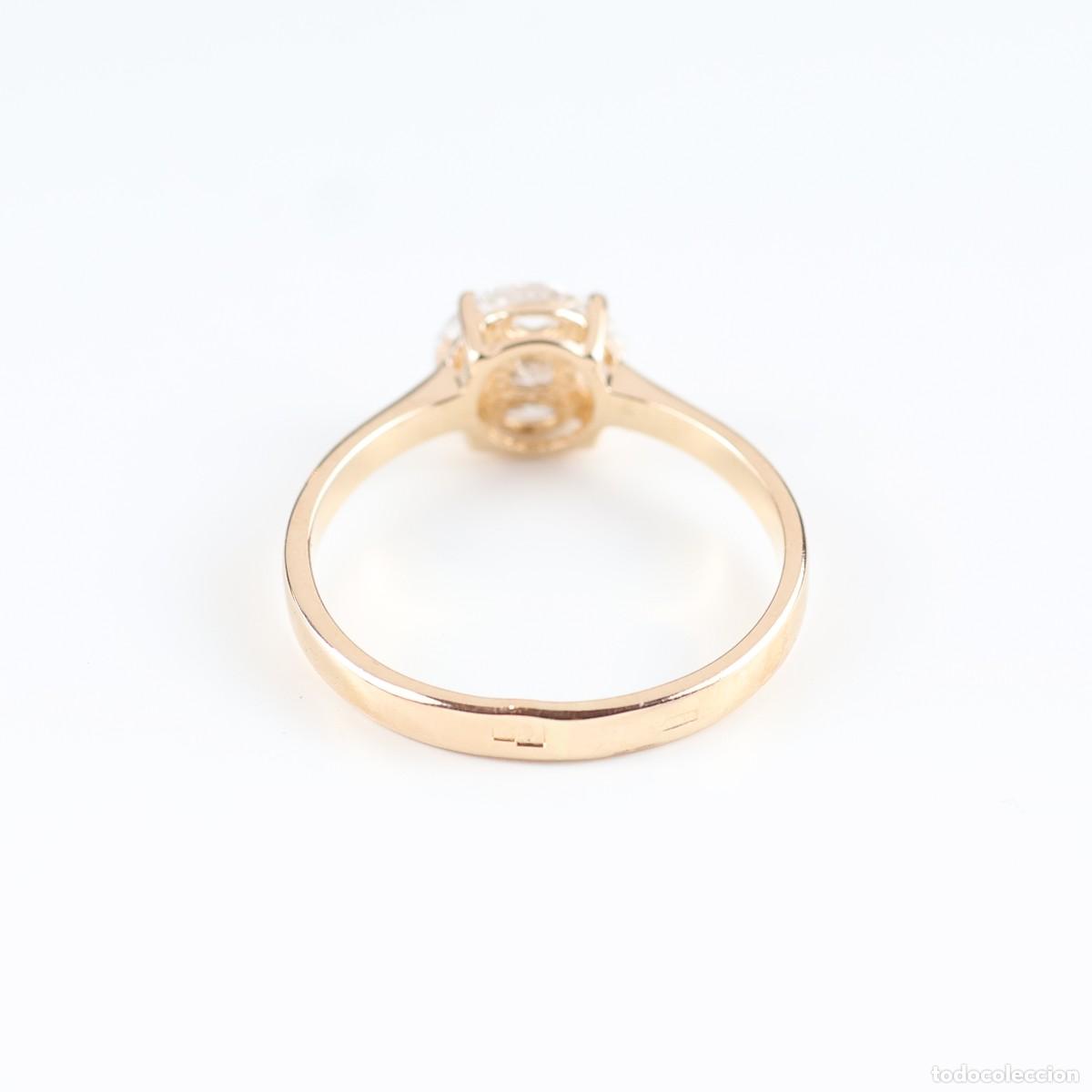 Joyeria: Anillo oro rosa con diamantes - Foto 6