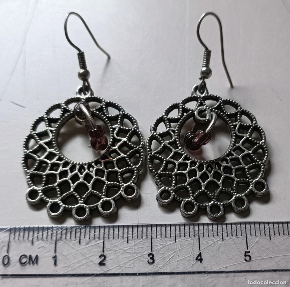 Joyeria: PENDIENTES ANTIGUOS CORDOBESES DE GANCHO - Foto 4