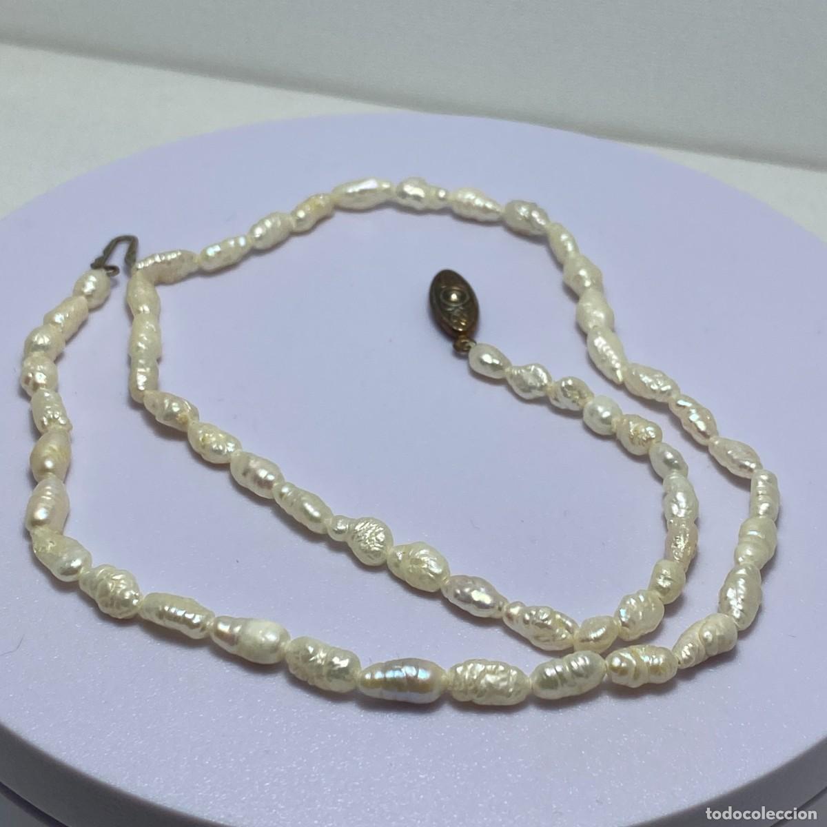 Joyeria: Vintage Collar de Perlas Barrocas - Foto 1