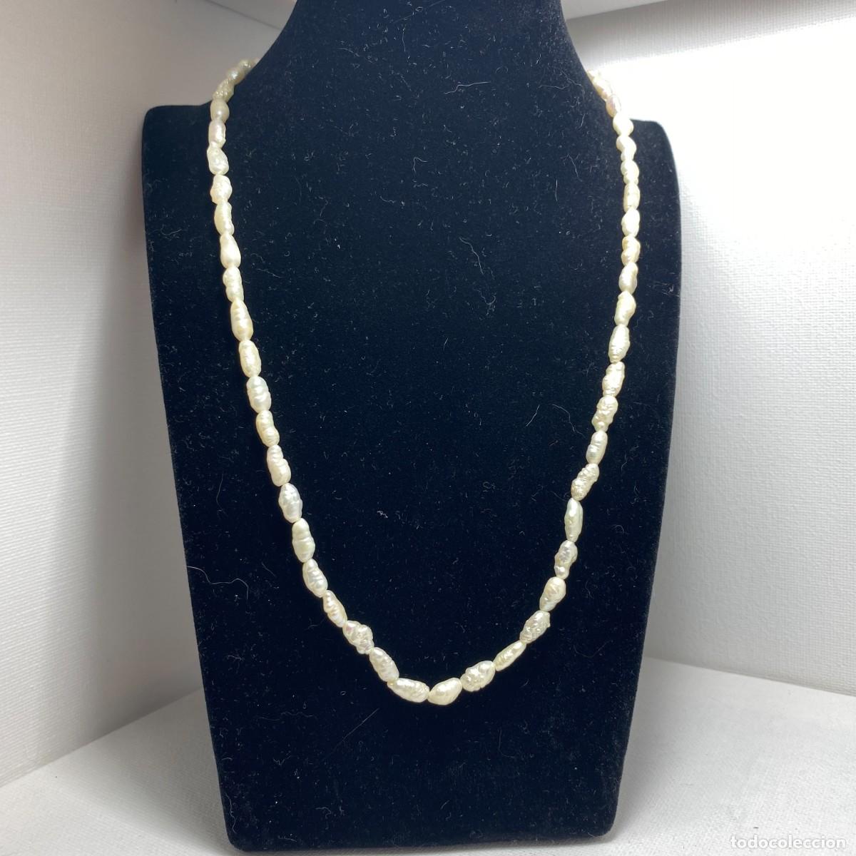 Joyeria: Vintage Collar de Perlas Barrocas - Foto 3