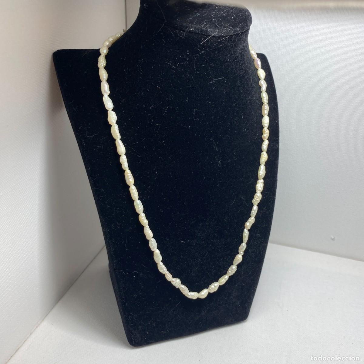 Joyeria: Vintage Collar de Perlas Barrocas - Foto 4