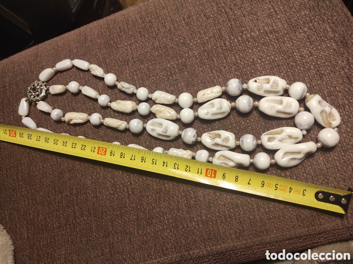 Joyeria: Collar vintage de piedras - Foto 4