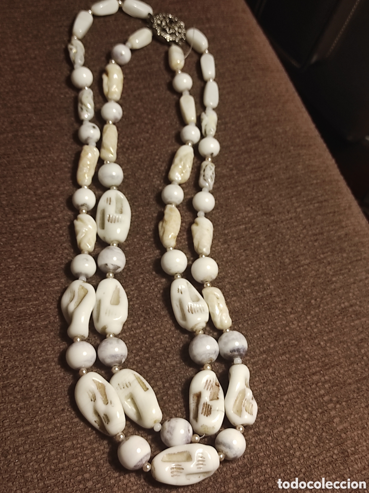 Joyeria: Collar vintage de piedras - Foto 1