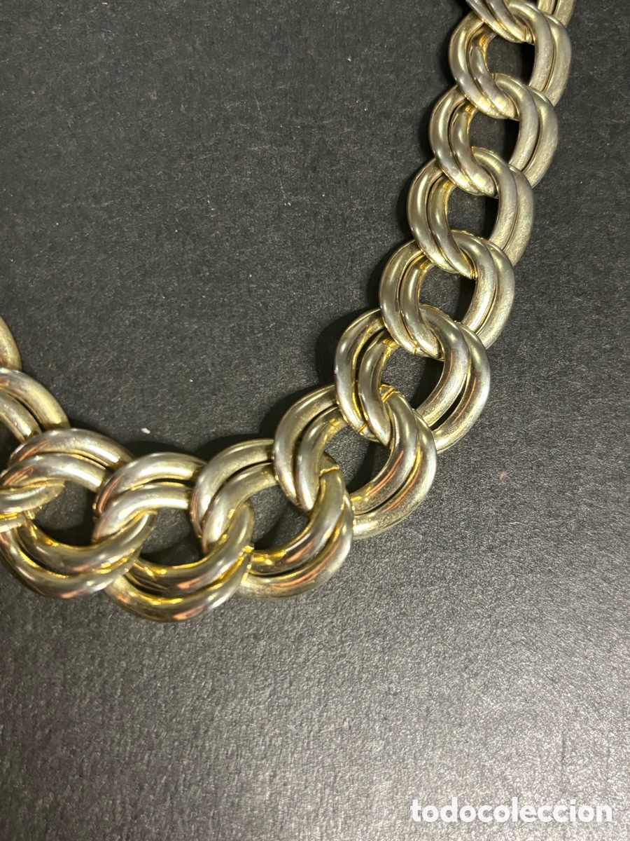 Joyeria: Gargantilla cadena vintage - Foto 3