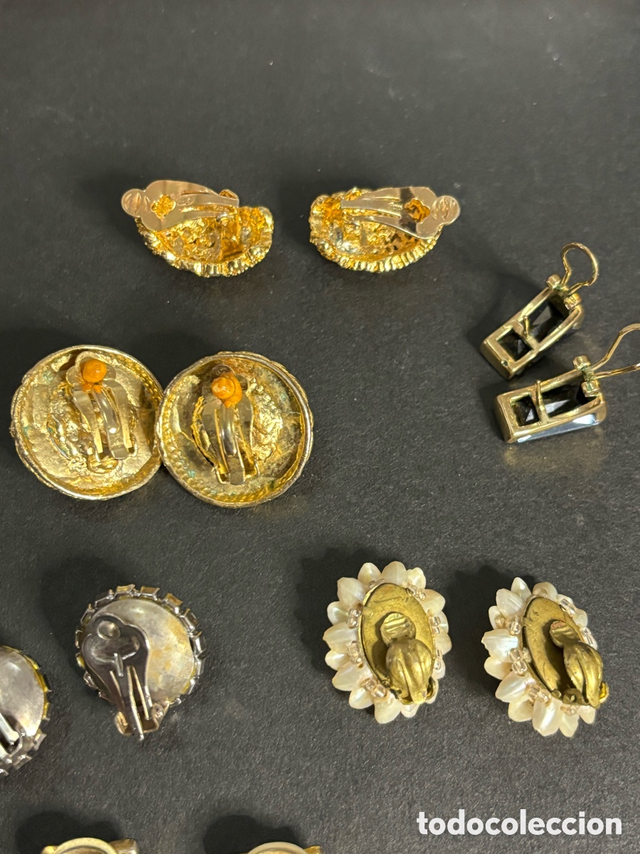 Joyeria: Lote de pendientes de bisuter&iacute;a - Foto 4