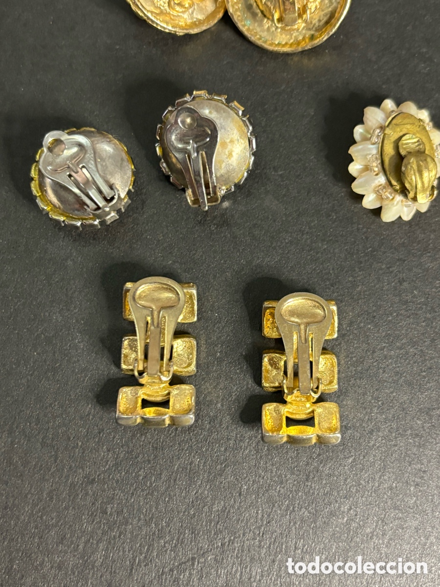 Joyeria: Lote de pendientes de bisuter&iacute;a - Foto 5