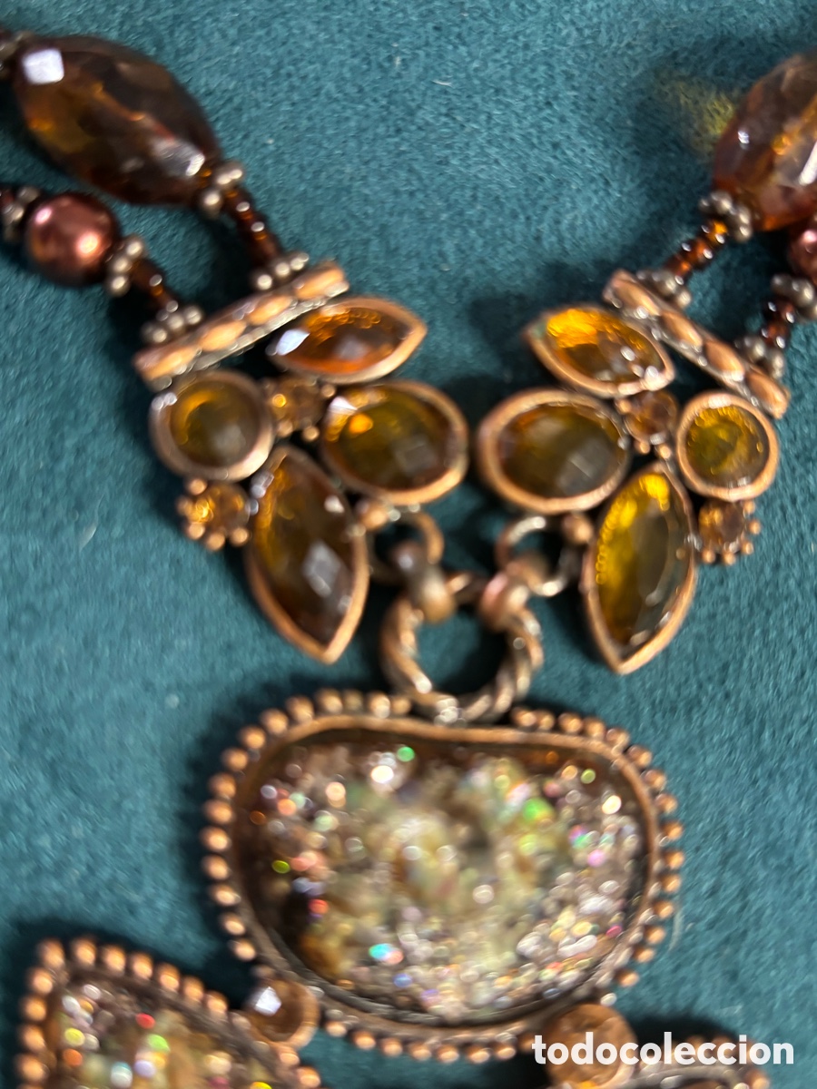 Joyeria: Gargantilla vintage de pedrer&iacute;a - Foto 2