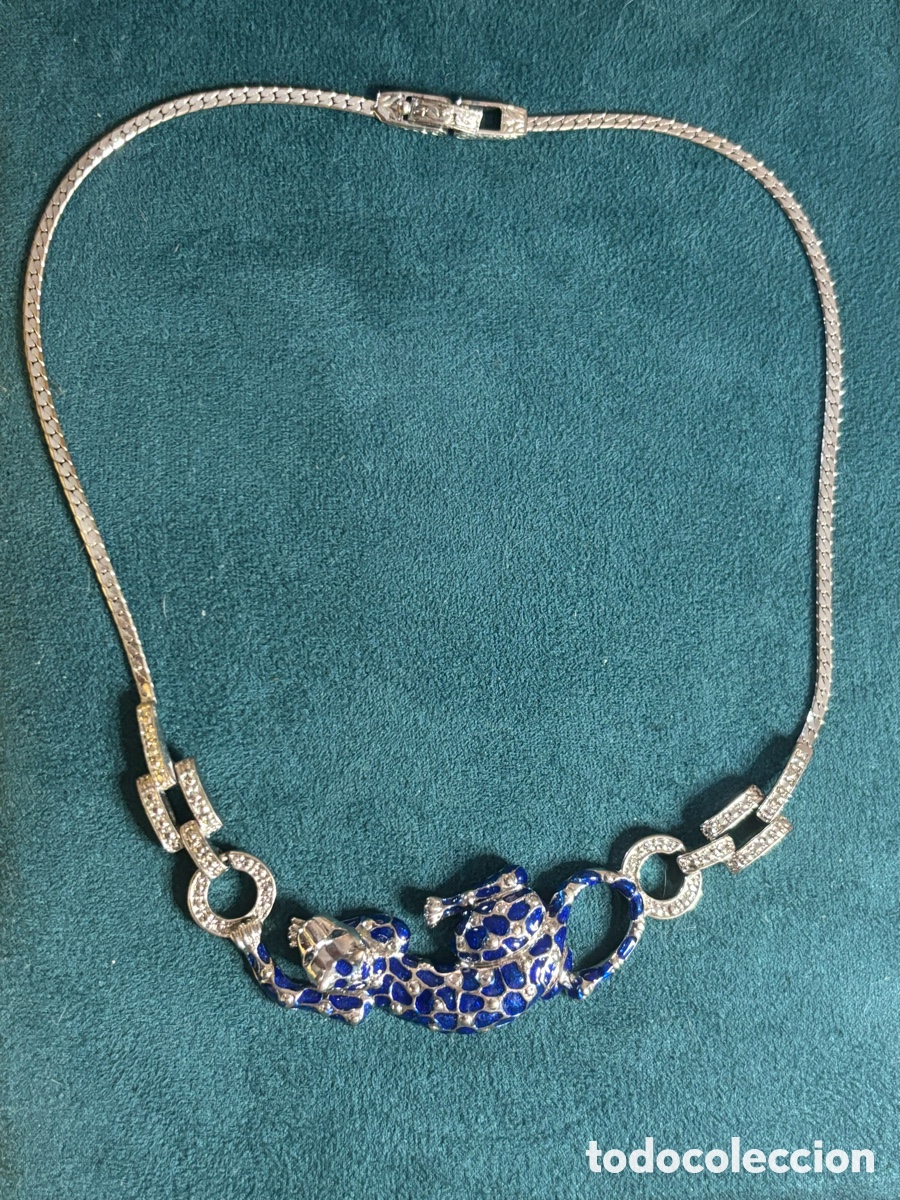 Joyeria: Gargantilla pantera metal - Foto 1
