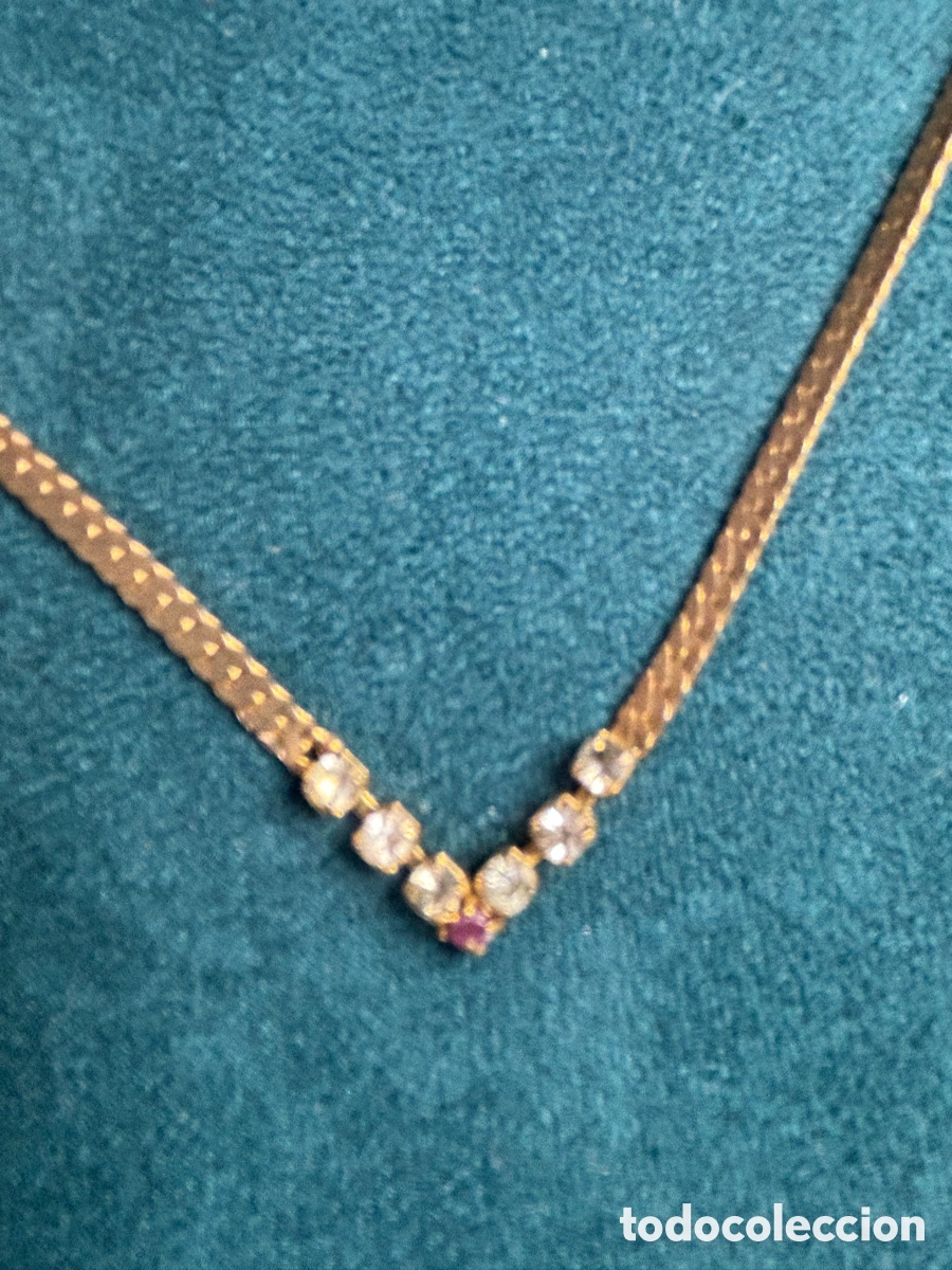 Joyeria: Gargantilla metal dorado - Foto 1
