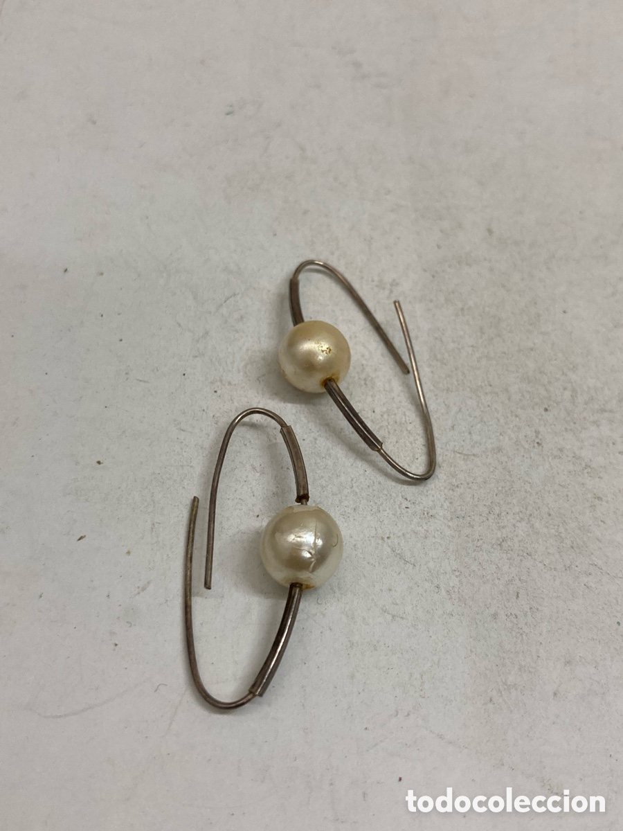 Joyeria: Pendientes de plata y perlas P173 - Foto 1