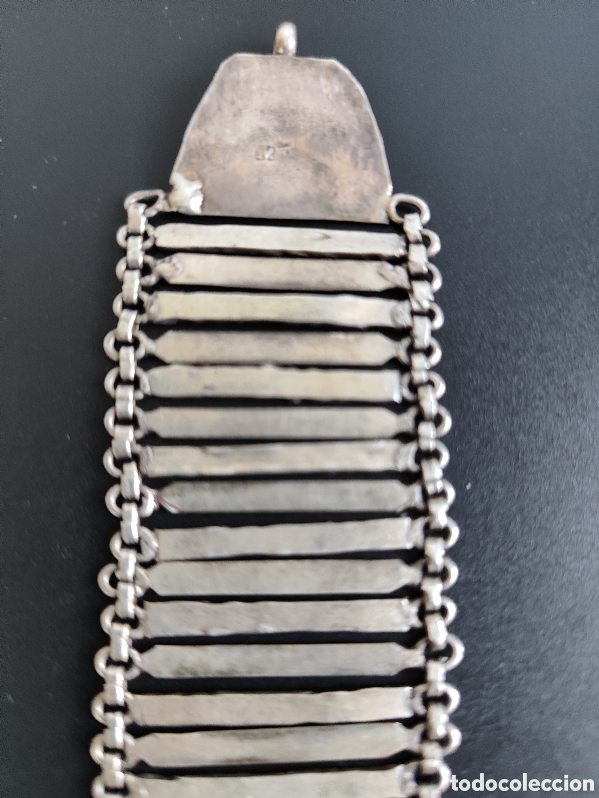 Joyeria: Pulsera antigua de plata de ley - Foto 4