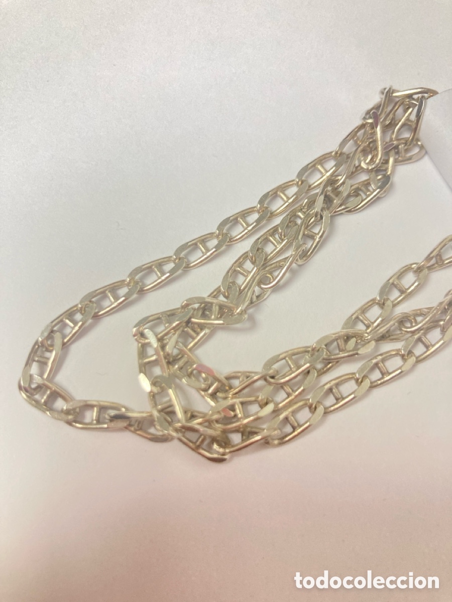 Joyeria: Cadena de plata tipo ancla -50cm /CA232-1 - Foto 3