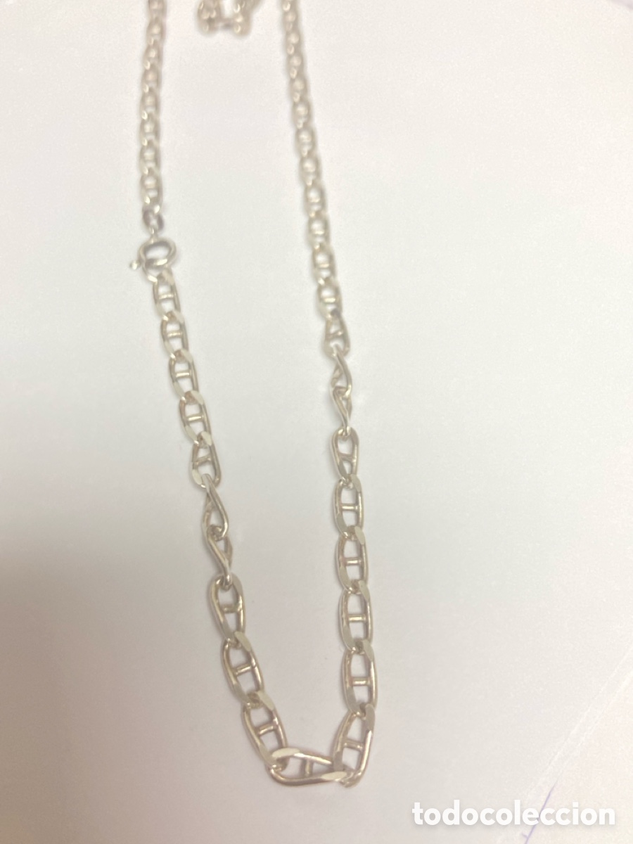 Joyeria: Cadena de plata tipo ancla -50cm /CA232-1 - Foto 1