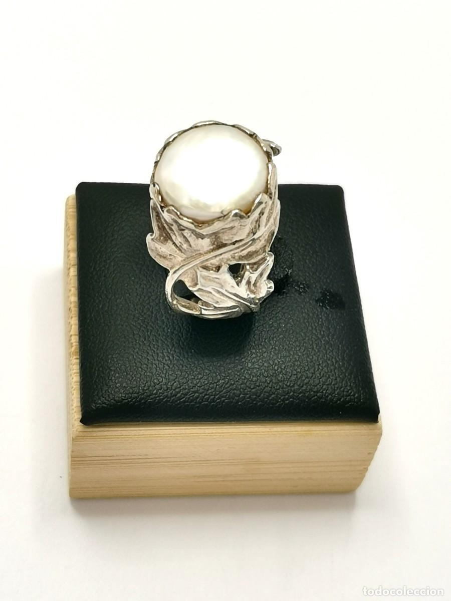 Joyeria: Anillo de Plata 925 con Perla Cultivada - Foto 2