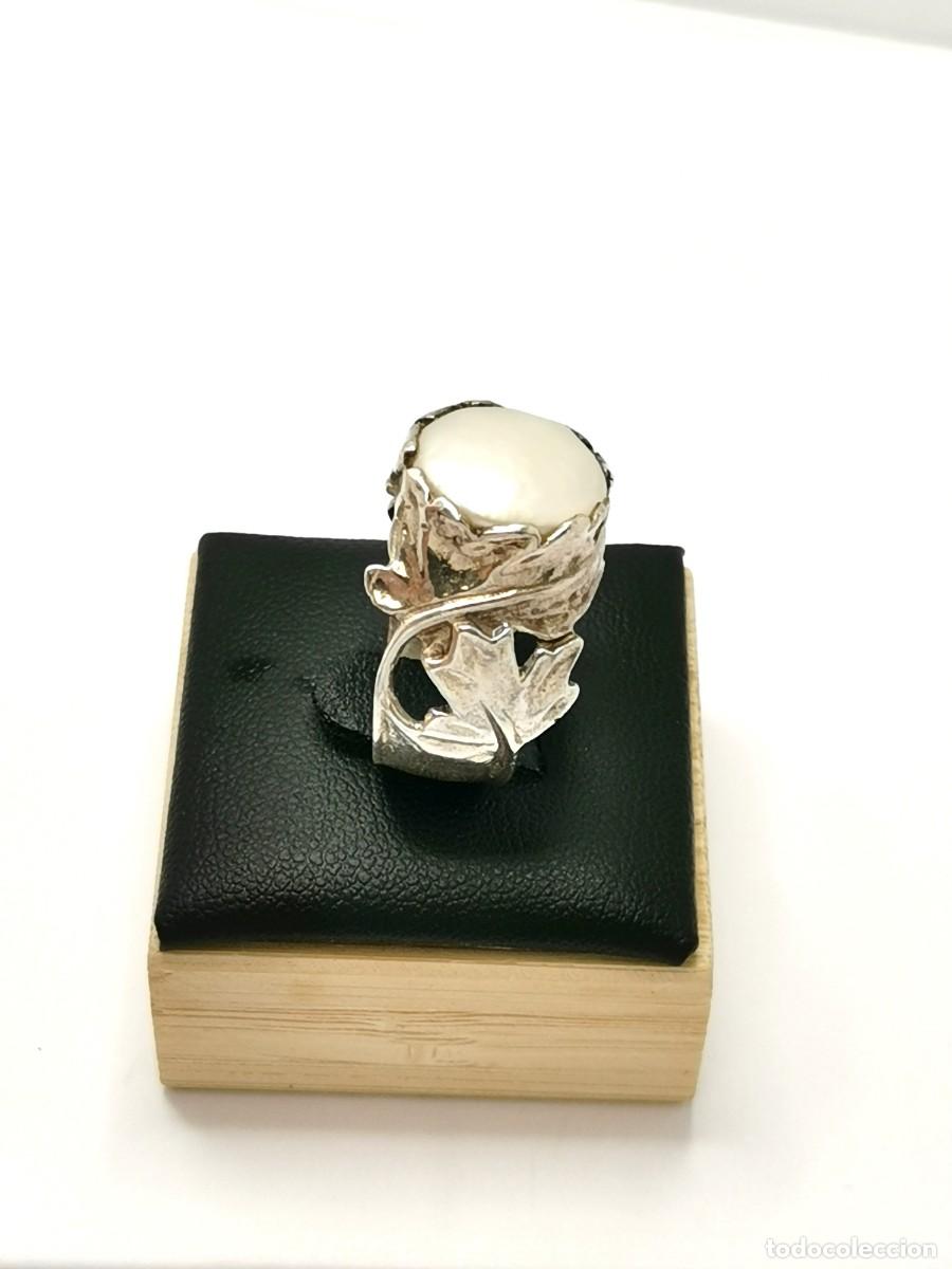 Joyeria: Anillo de Plata 925 con Perla Cultivada - Foto 3
