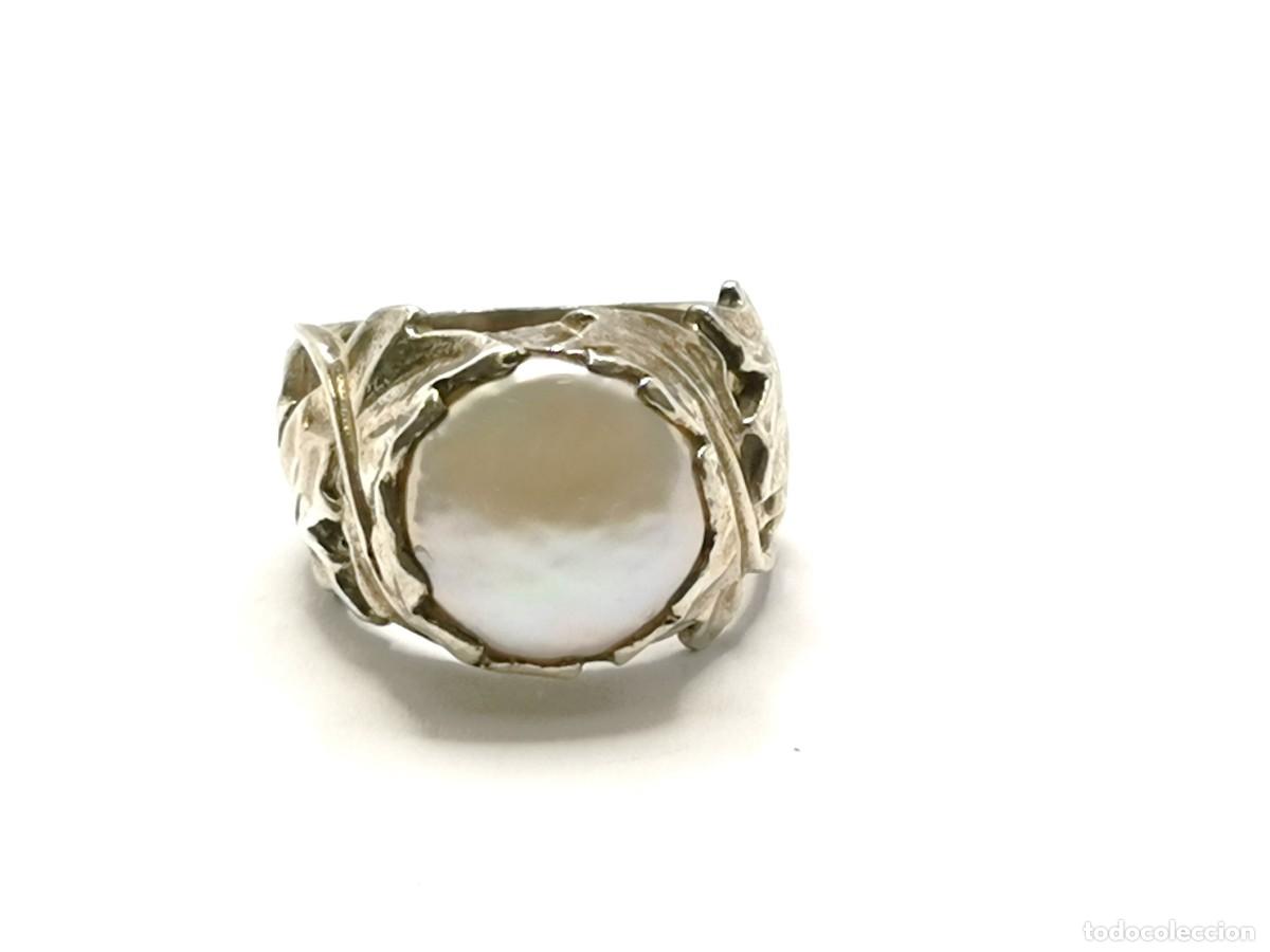 Joyeria: Anillo de Plata 925 con Perla Cultivada - Foto 4