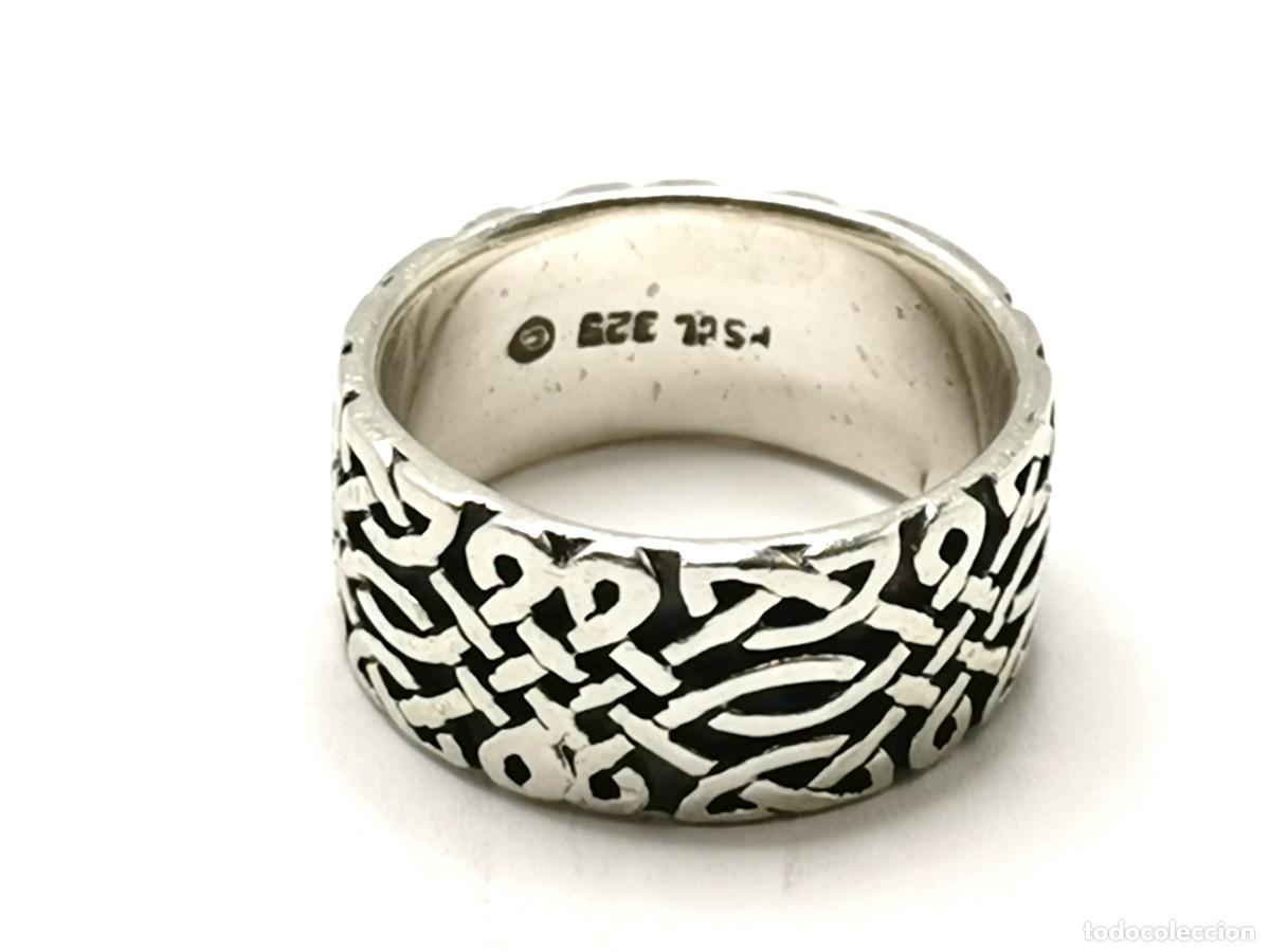 Joyeria: Anillo de Plata 925 con Dise&ntilde;o C&eacute;ltico - Foto 2