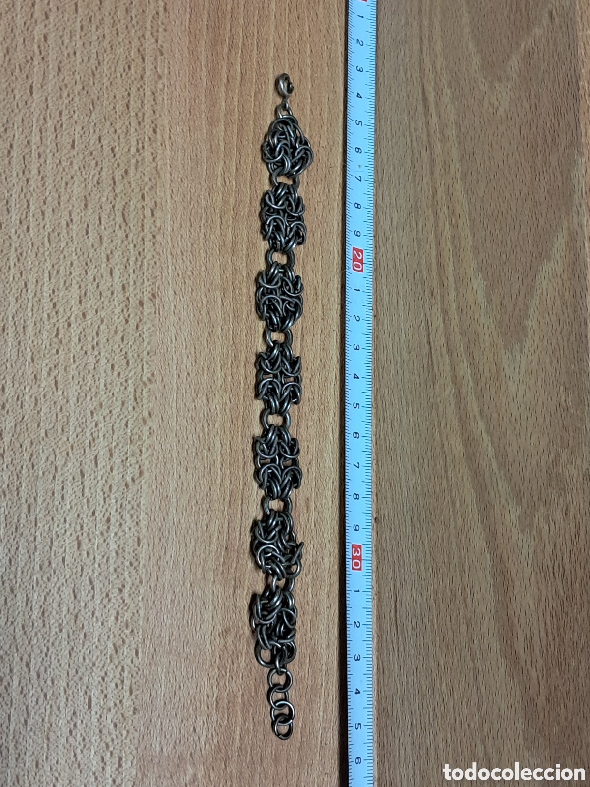 Joyeria: Antigua pulsera metalica - Foto 1