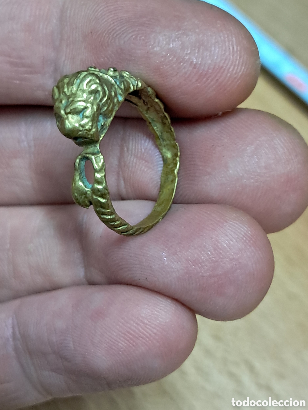 Joyeria: Anillo art deco nouveau leon - Foto 2