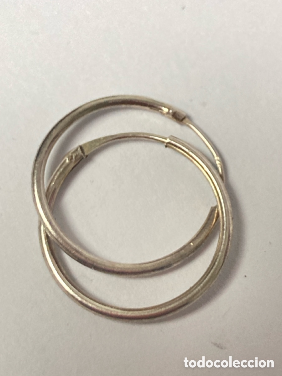 Joyeria: Criolllas de plata - 2cm di&aacute;metro/P204 - Foto 1
