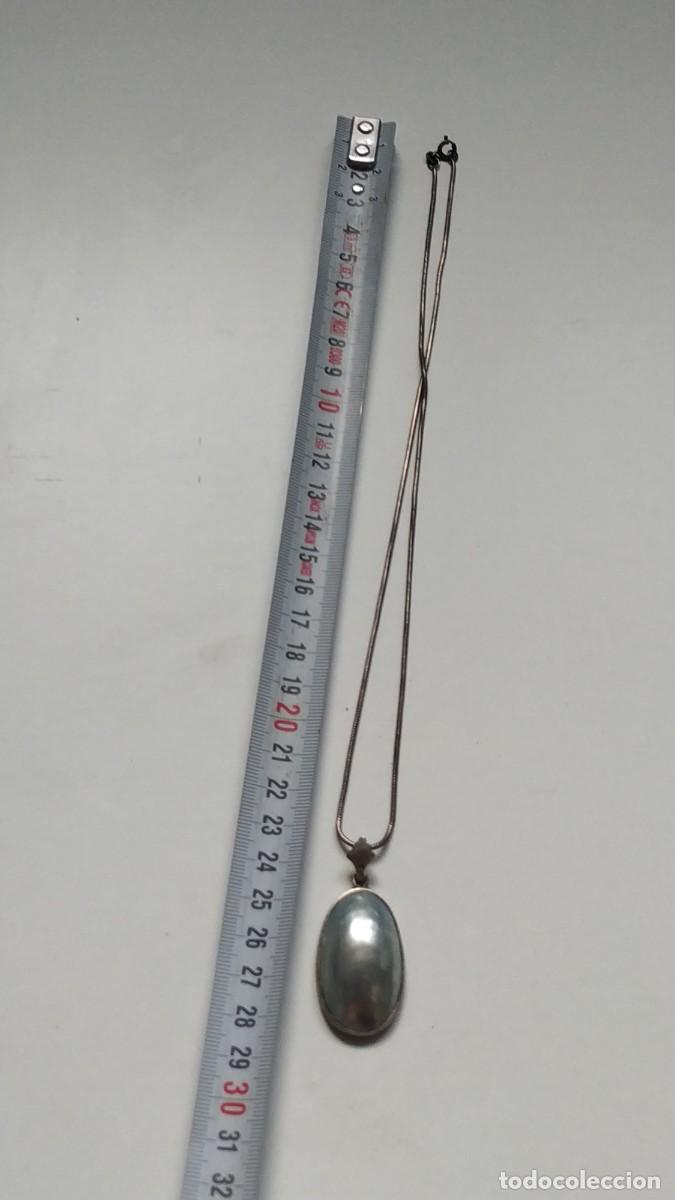Joyeria: Collar cadena plata y perla mabe - Foto 4
