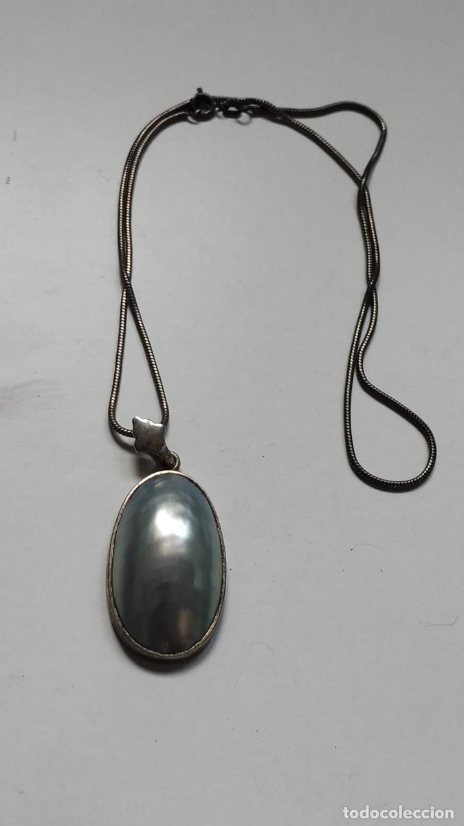 Joyeria: Collar cadena plata y perla mabe - Foto 5