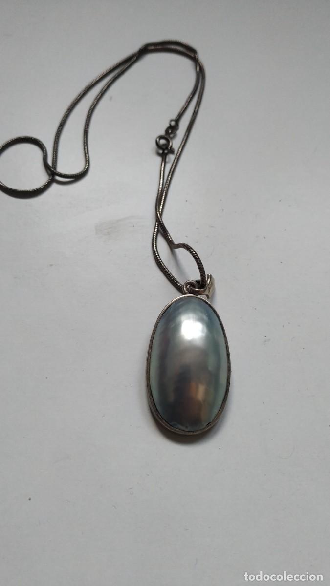 Joyeria: Collar cadena plata y perla mabe - Foto 9