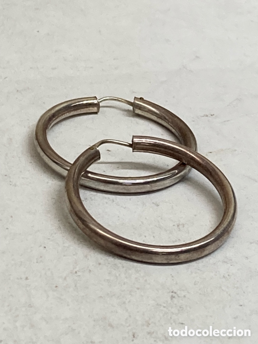 Joyeria: Pendientes de plata P175 - Foto 1