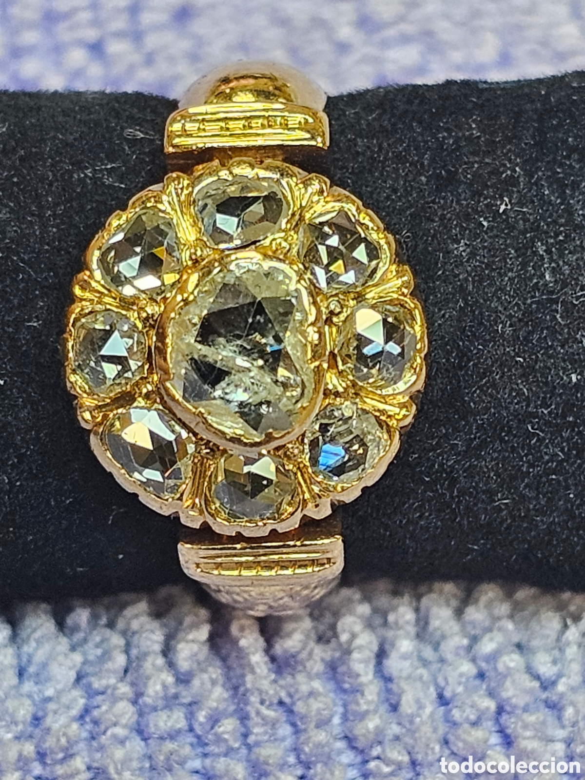 Joyeria: Anillo de diamantes y oro 18 kt. - Foto 3