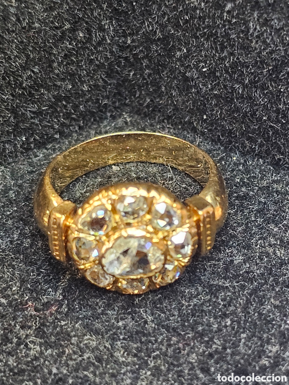 Joyeria: Anillo de diamantes y oro 18 kt. - Foto 4