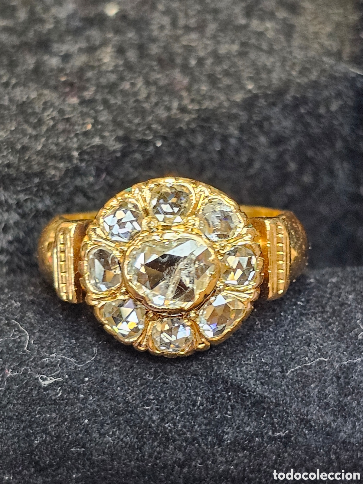 Joyeria: Anillo de diamantes y oro 18 kt. - Foto 5